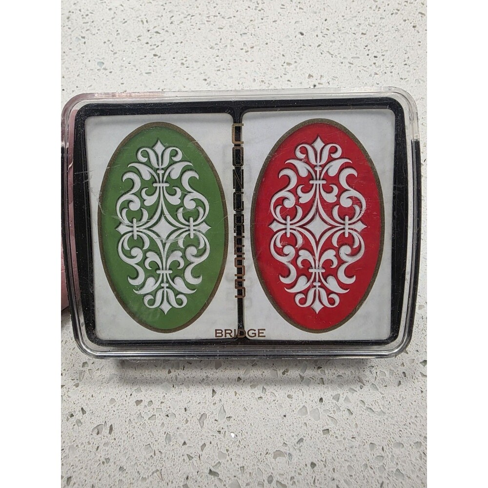 Vintage double-deck Congress playing cards by the United States card Co. 1960's